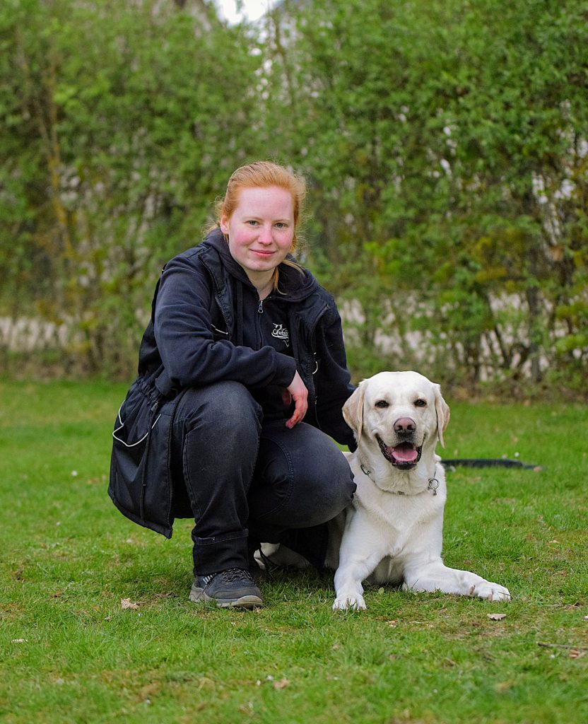 Hundetrainerin Brigitta Estelmann